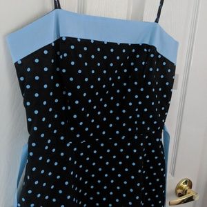 NWT Polka Dot Fit and Flare Dress